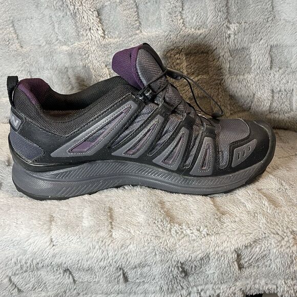 Women's Salomon Hiking XA Comp 6 Contagrip Shoes Size 8.5 Purple Ortholite Trail - Picture 9 of 16